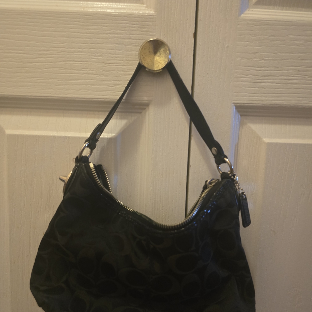 Coach Black Shoulder Bag